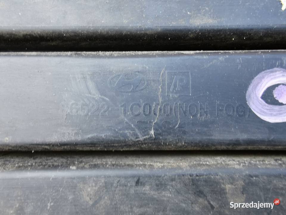 środkowa kratka zderzaka hyundai getz przód Karoseria Międzychód sprzedam