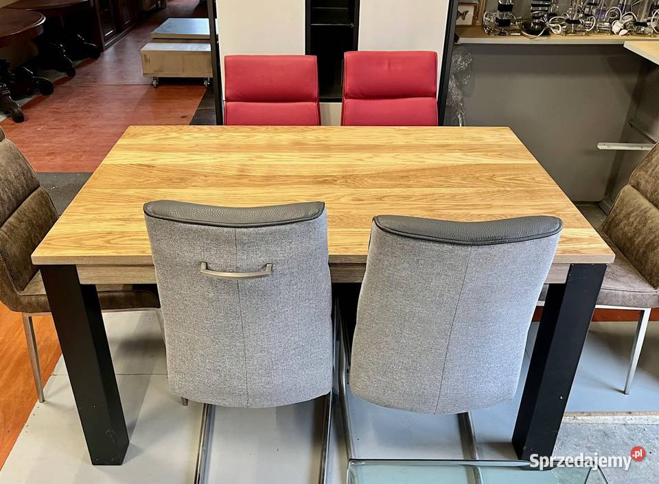 OKAZJA Stół rozkładany i 6 krzeseł zestaw do Meble do salonu Opole sprzedam
