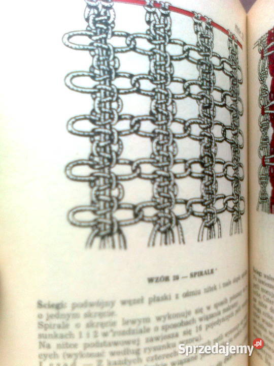 Ściegi makramy Jadwiga Turska miękka Warszawa