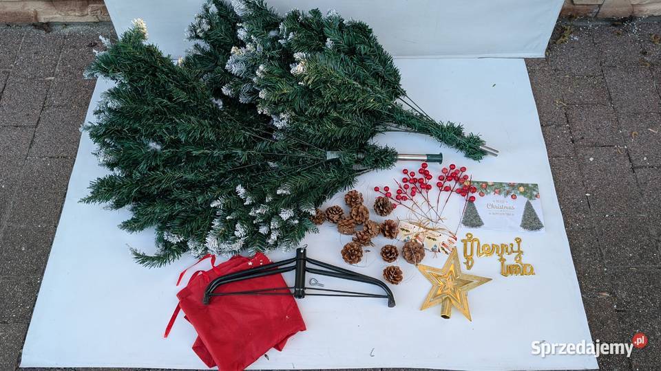 Choinka sztuczna z ozdobami Schinker 180 Wyposażenie wnętrz Jadowniki sprzedam