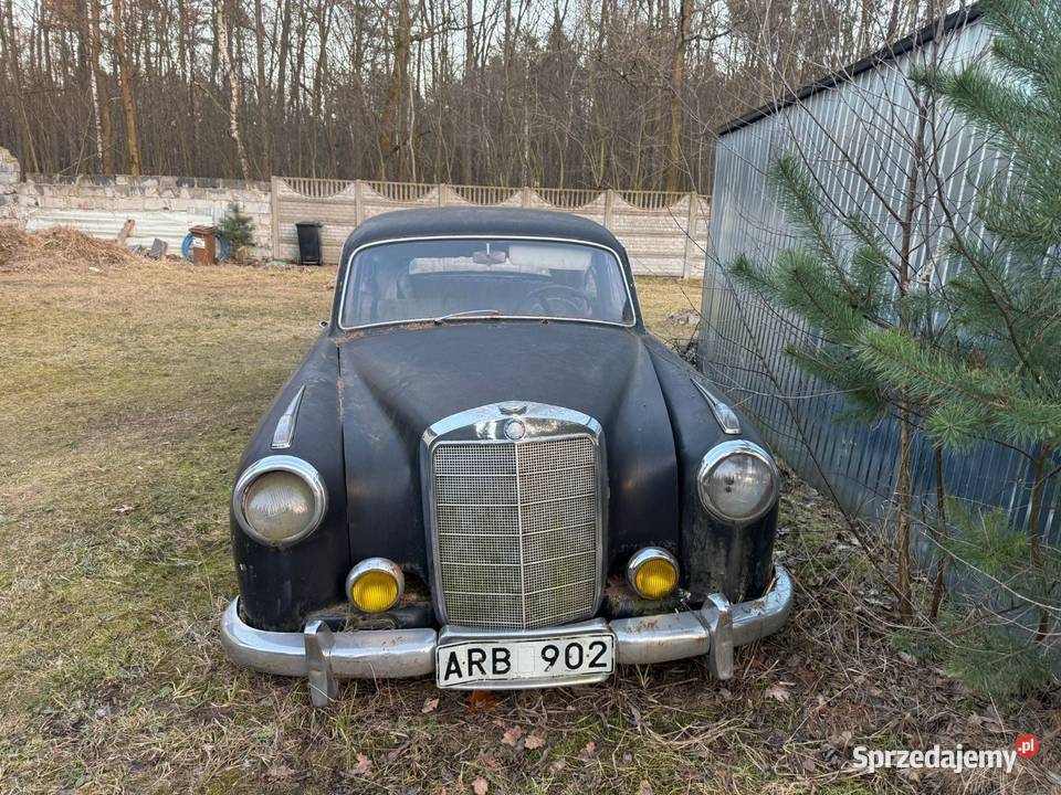 Mercedes Ponton W180 219 220S 2 sztuki śląskie Dąbrowa Górnicza