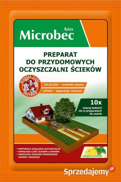 Aktywator do przydomowych oczyszczalni ścieków Kamionna