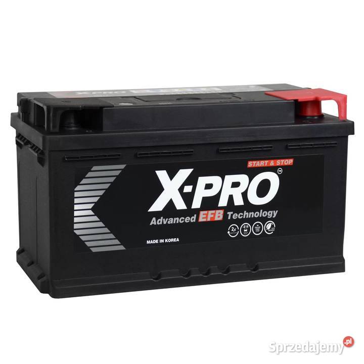 Akumulator XPRO EFB 75Ah 730A EN Prawy Plus Przysucha