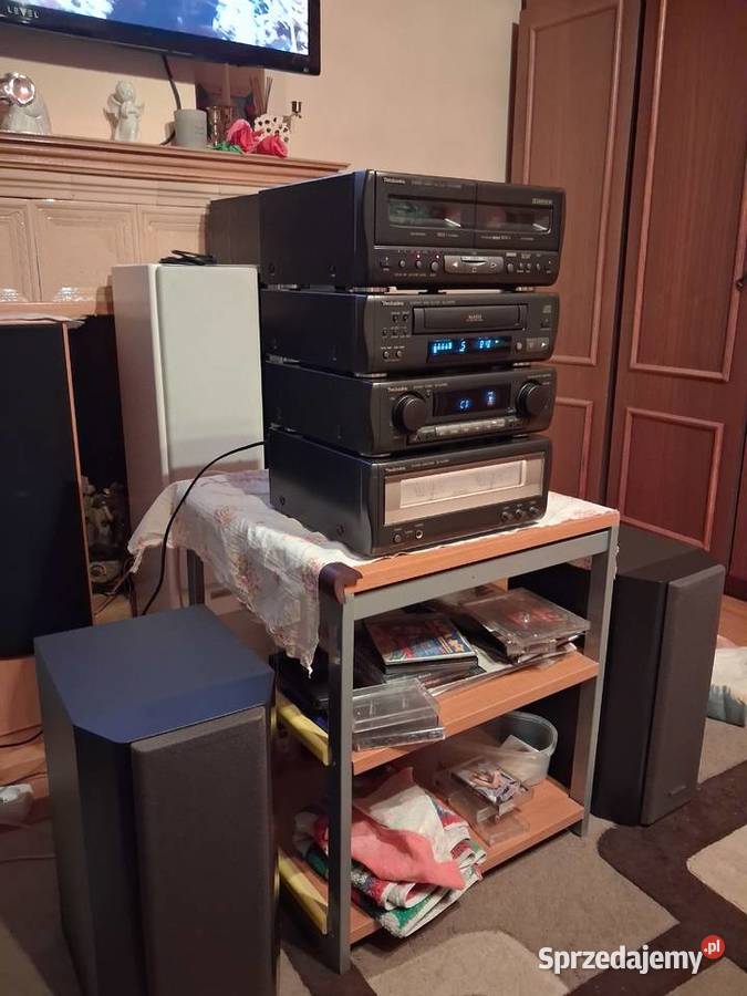 Legendarna mini wieża Technics CA1060 pilot podkarpackie
