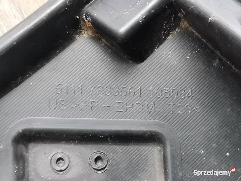BMW X3 F25 LIFT 14 PL ŚLIZG ZDERZAKA PRZÓD