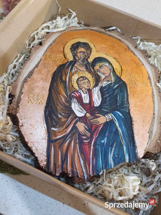 Ręcznie malowany obraz ŚwRodziny