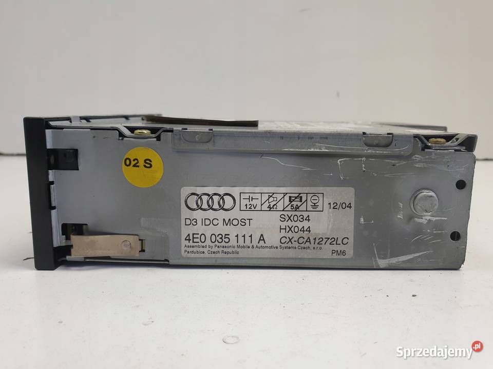 Audi A6 C6 ZMIENIARKA PŁYT CD 4E0035111A Sprzęt audio fabryczny Chełm