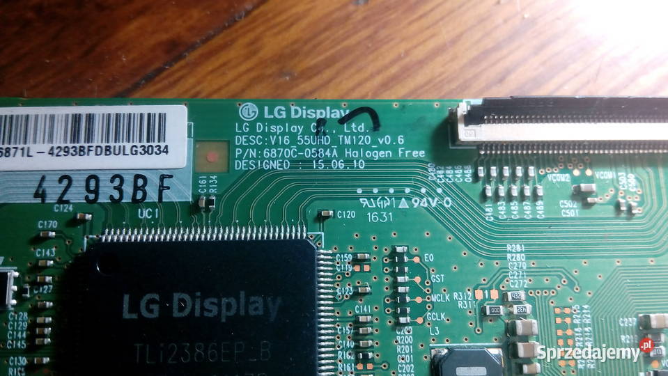 SHARP LC 43UI7252E czesci łódzkie Łódź