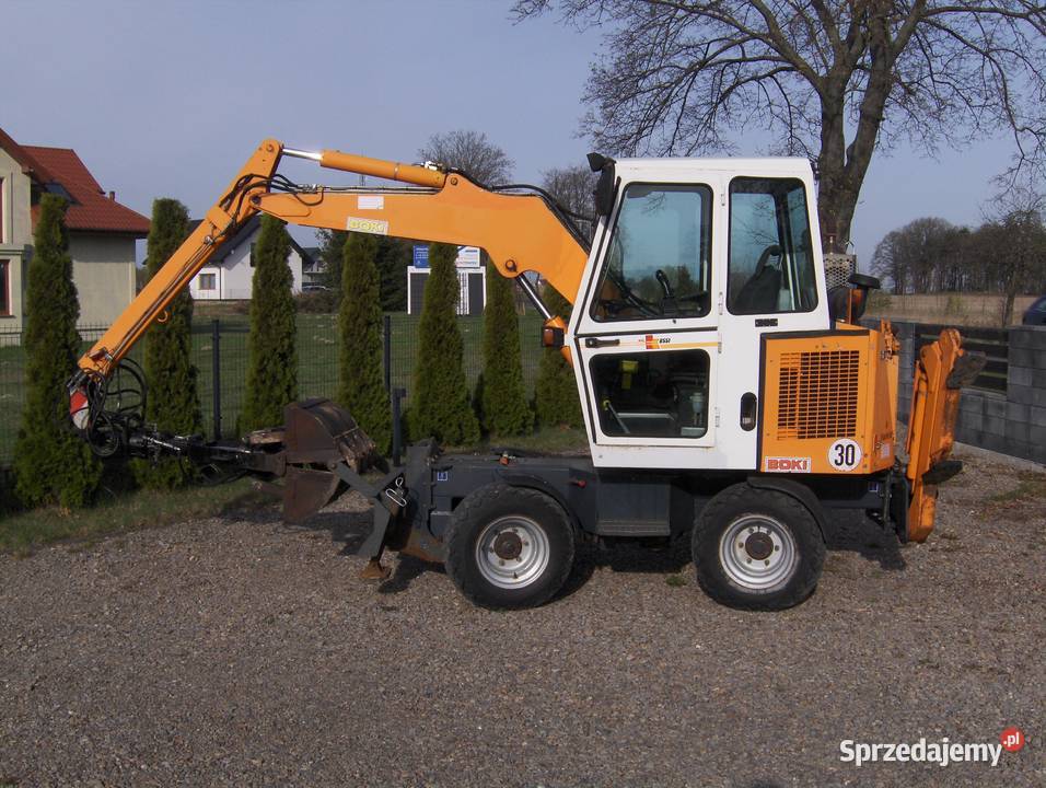 BOKI 6551 KOPARKA Cmentarna Teleskopowa Obrotowa lubelskie Kock