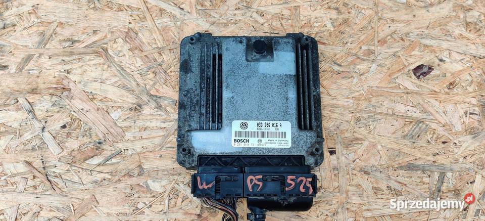 VOLKSWAGEN TOURAN I 1 STEROWNIK MODUŁ ECU Gliwice