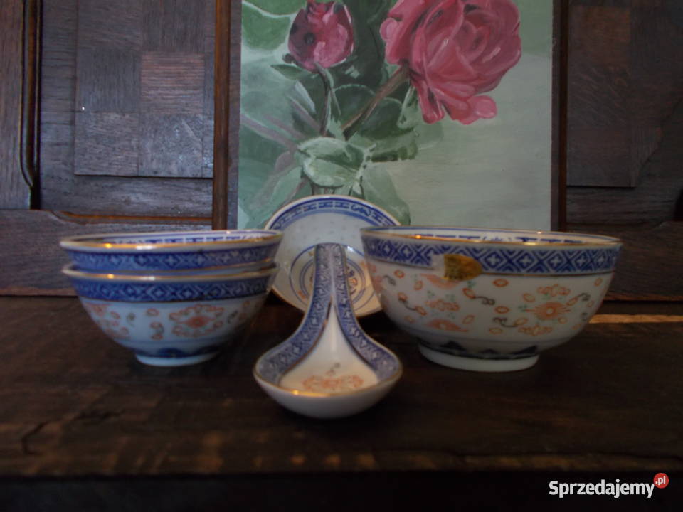 Porcelanowe Chińskie MiseczkiZłoty zachodniopomorskie Szczecin sprzedam