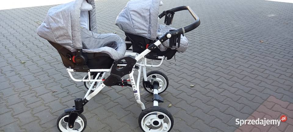Wózek bliźniaków 3 w 1 Opatów
