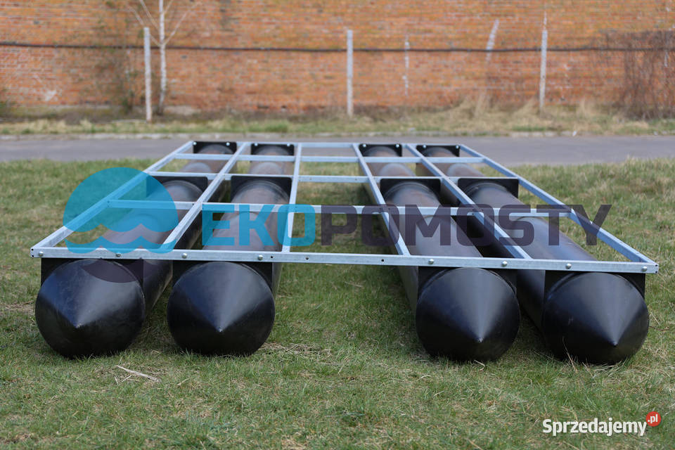 RĘKI platforma pływająca tratwa ponton 6x24m Gródek nad Dunajcem