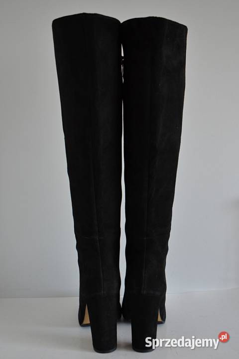 ELEGANCKIE ZAMSZOWE kozaki Bruno Premi na Białystok