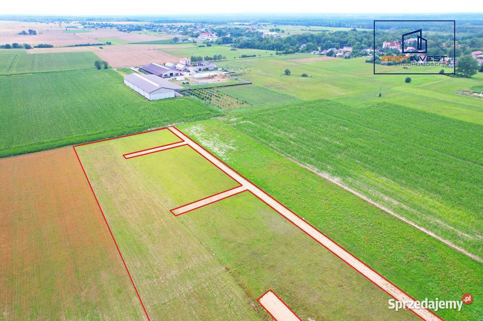 Działki budowlane z MPZP w świetnej lokalizacji 120zł/m2 Zatory sprzedam