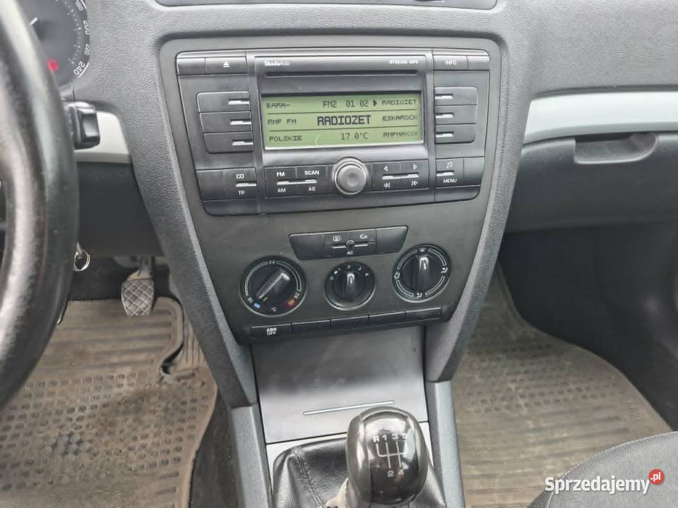 SKODA OCTAVIA z hakiem na dojazdy 2008r podlaskie Grajewo