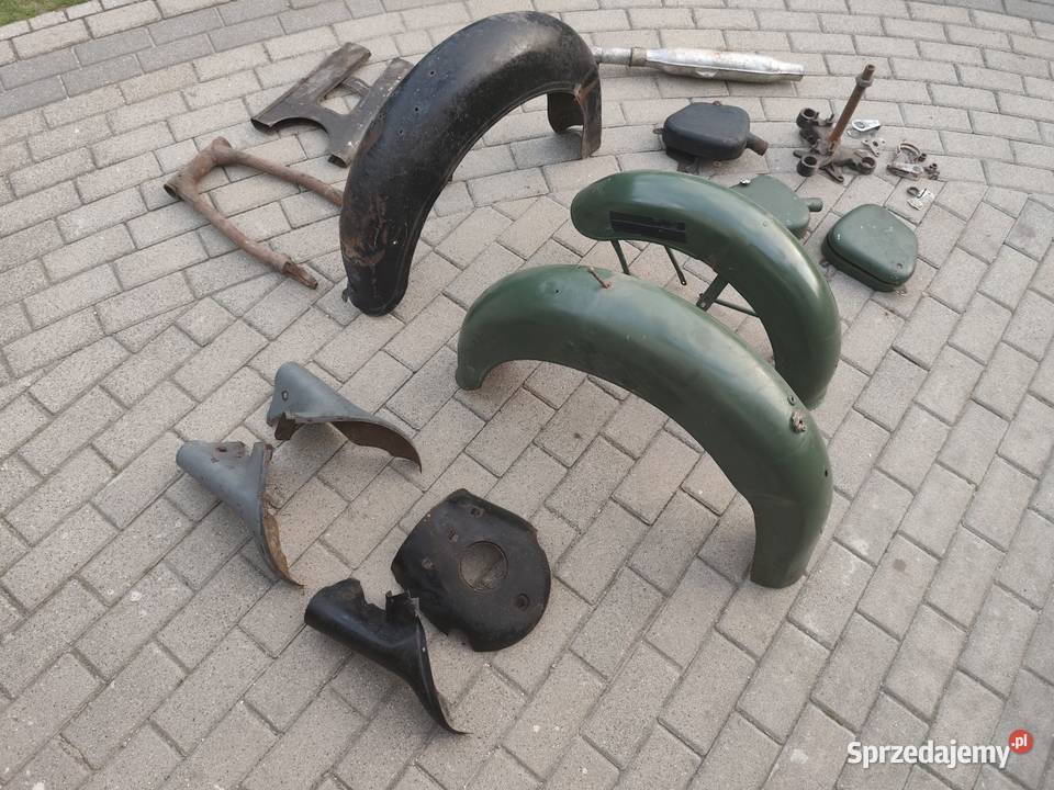 Części Junak m10 błotniki koła skorupa lampy