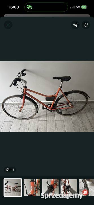 Zabytkowy rower vintage nowe opony Pozostałe Żory