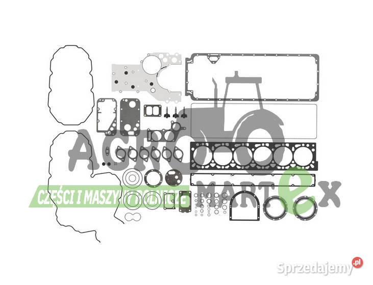 RE535195 RE530815 ZESTAW USZCZELEK SILNIKA 135L sprzedam