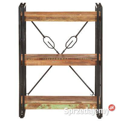 Regał 3poziomowy 60x30x80 lite drewno z Warszawa