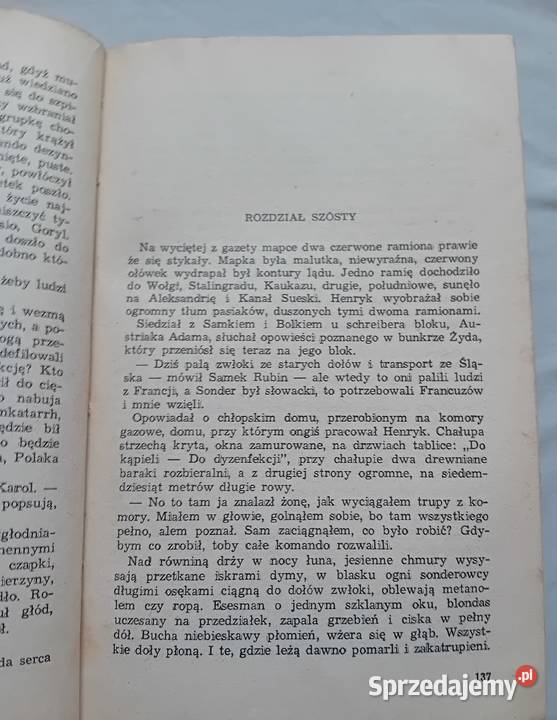 Tadeusz Hołuj Koniec naszego świata Wydawnictwo Antykwariat wielkopolskie sprzedam