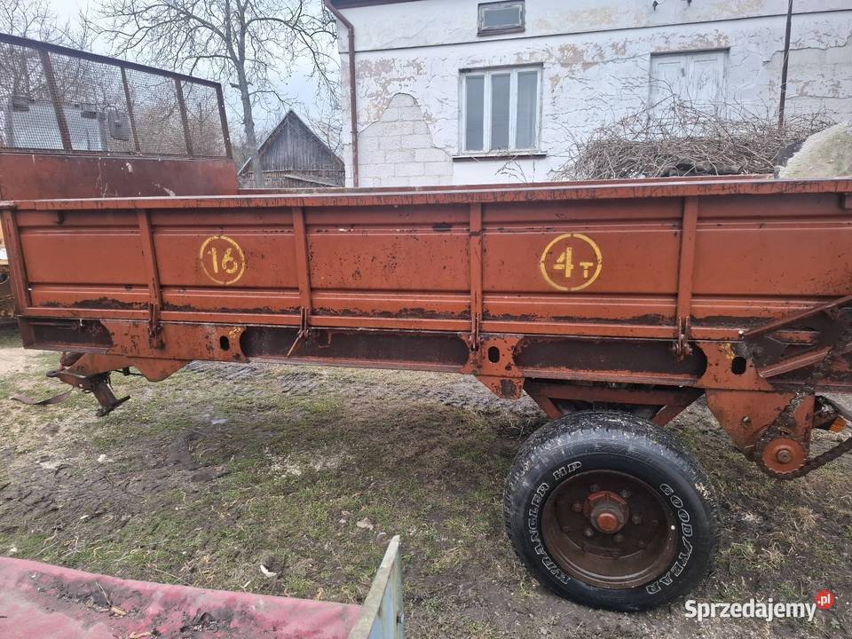 Rozrzutnik obornika jednoosiowy rosyjski Hrubieszów