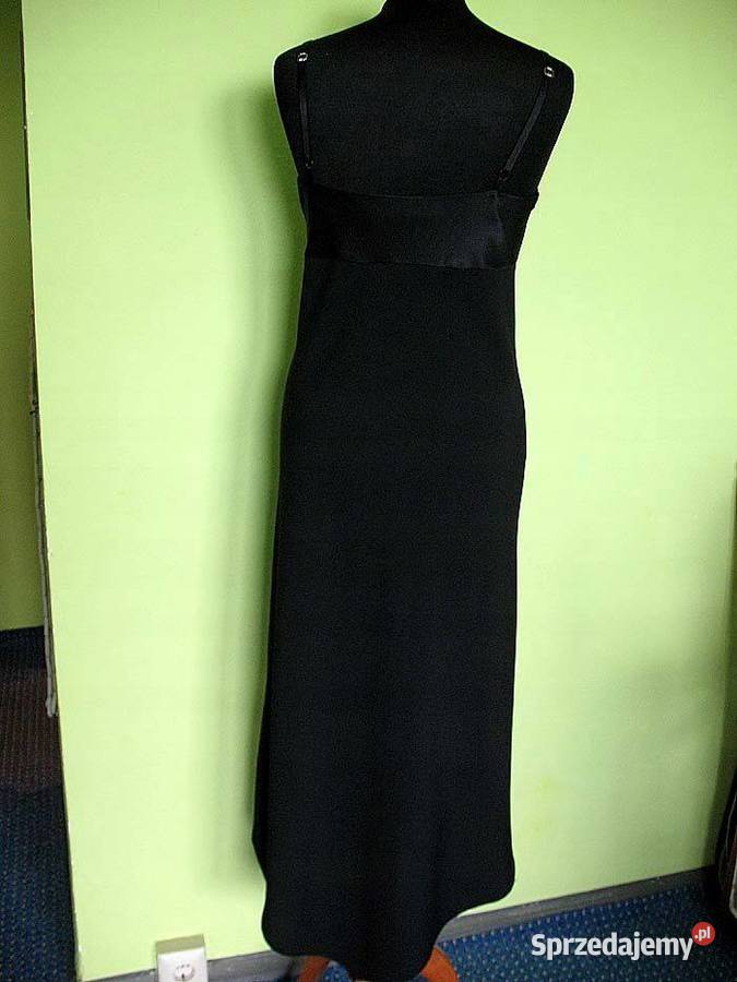 Sukienka Maxi mała czarna 38 M biust 84 Outline Siedlce