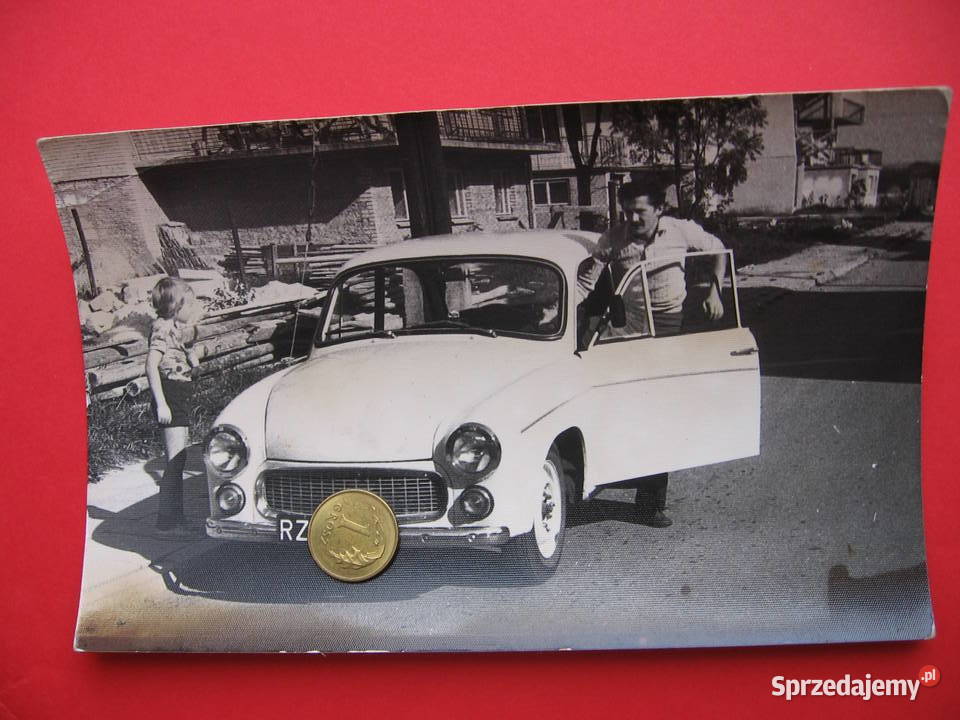 Syrena 105 FSM FSO stara fotografia zdjęcia auto Przemyśl