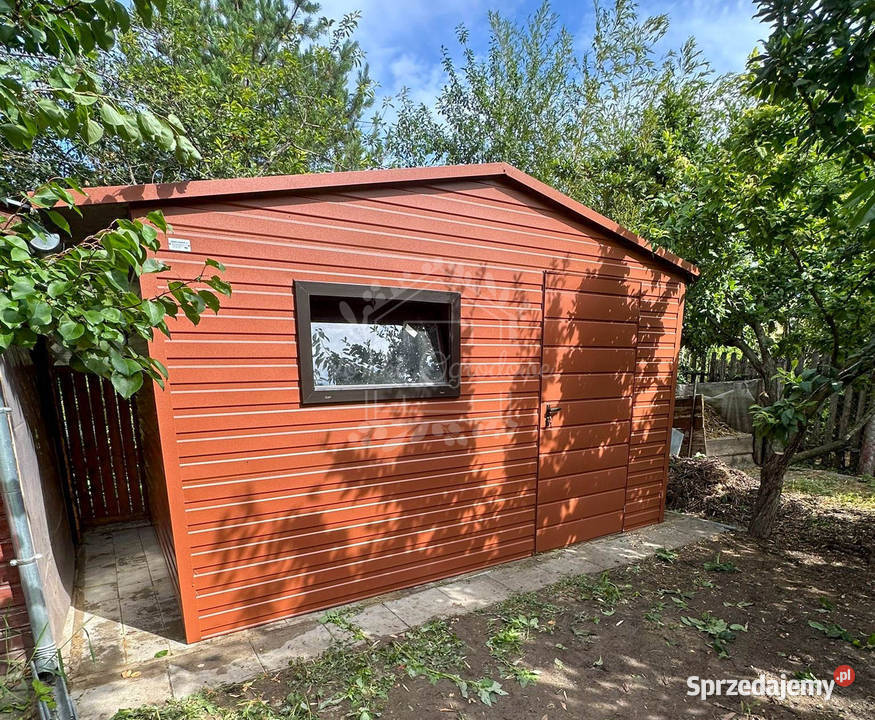Schowek domek ogrodowy 32x2 drzwi okno jasny Konin