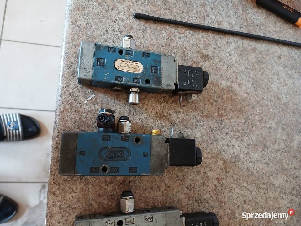 Elektrozawór pneumatyczny 24VDC ciśnienie 10 bar ciężarowe łódzkie Łódź