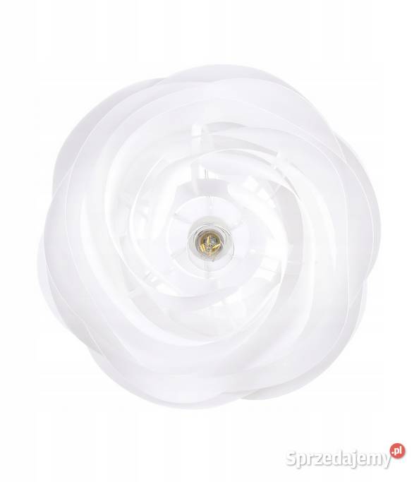 Lampa sufitowa wisząca żyrandol Biała RÓŻA podlaskie Choroszcz