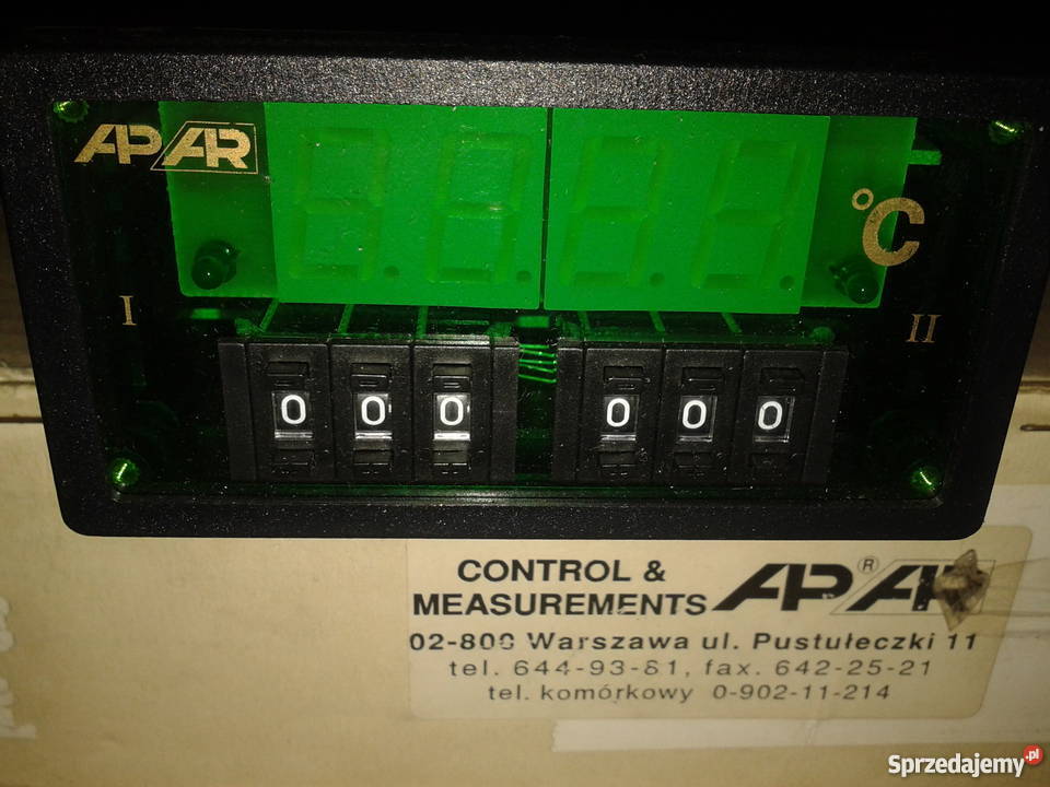 Regulator temperatury APAR Ostrów Wielkopolski