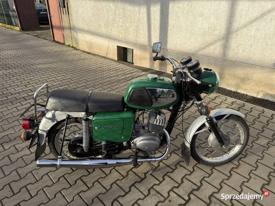 MZ TS 125 zapłon vape nowy silnik turystyczny Konarzewo