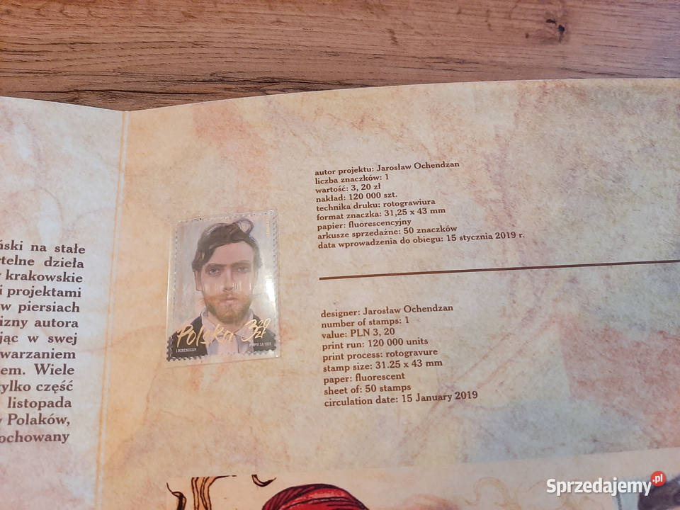 Folder 150 rocznica urodzin Stanisława