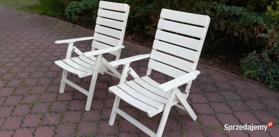 Leżaki drewniane regulowane leżak krzesło
