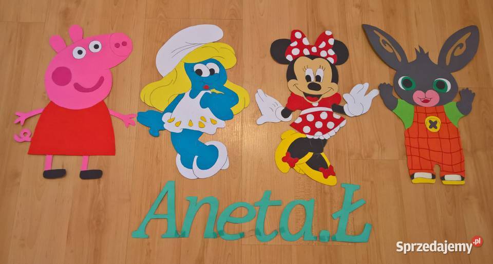 Dekoracje na Dzień postaci z bajek z brystolu Garwolin