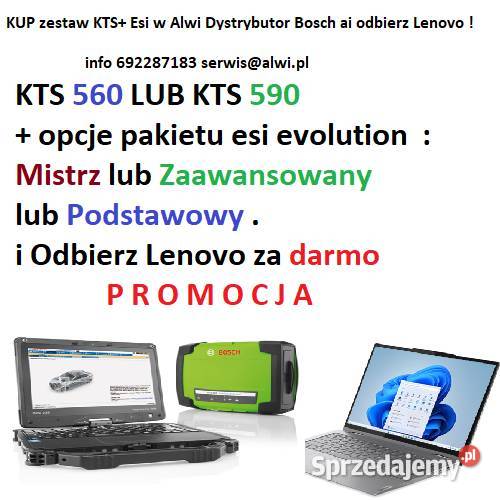 KTS 350 Kup Kts560Pakiet SDA i odbierz Lenovo Bielsko-Biała