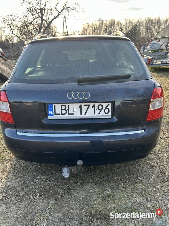 Sprzedam A4 B6 19TDI AVF 130 6B podgrzewane fotele A4 lubelskie Piszczac