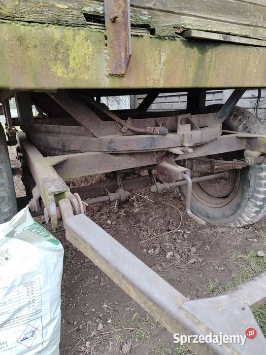 przyczepa sztywna Przyczepy rolnicze Kościelec sprzedam