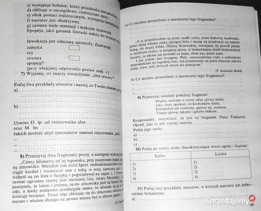 Zostań alfą i omegą z polskiego Dorota Drabarek Chełm sprzedam