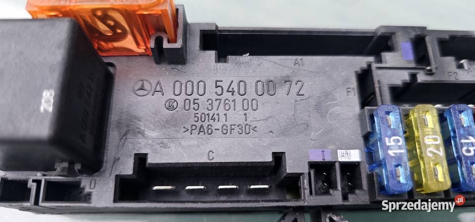 Skrzynka bsi mercedes clk w208 w202 w210 Skrzynki bezpieczników wielkopolskie Zbąszyń