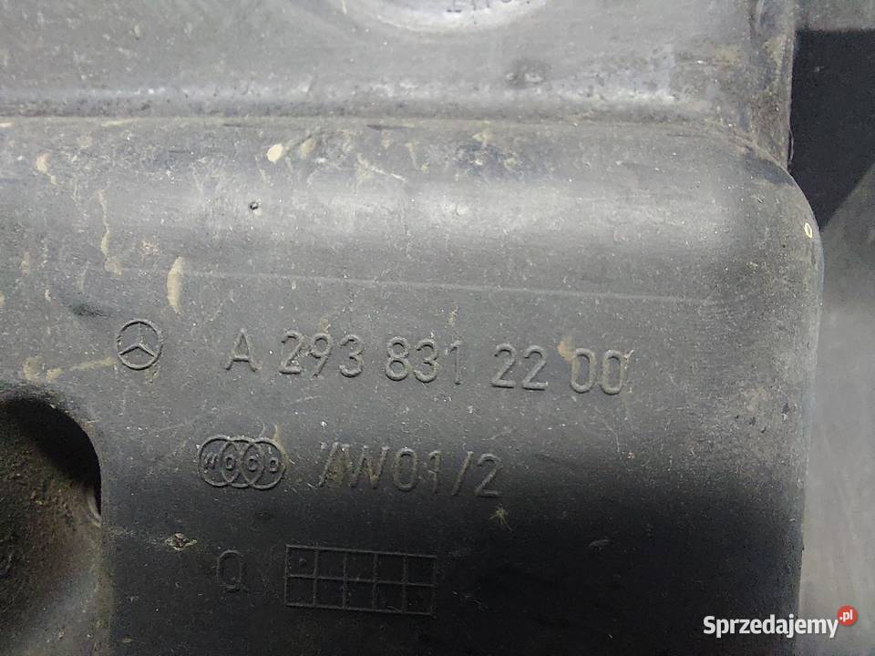 Mercedes EQC 400 W293 OSŁONA ŚLIZG LEWY PRZÓD