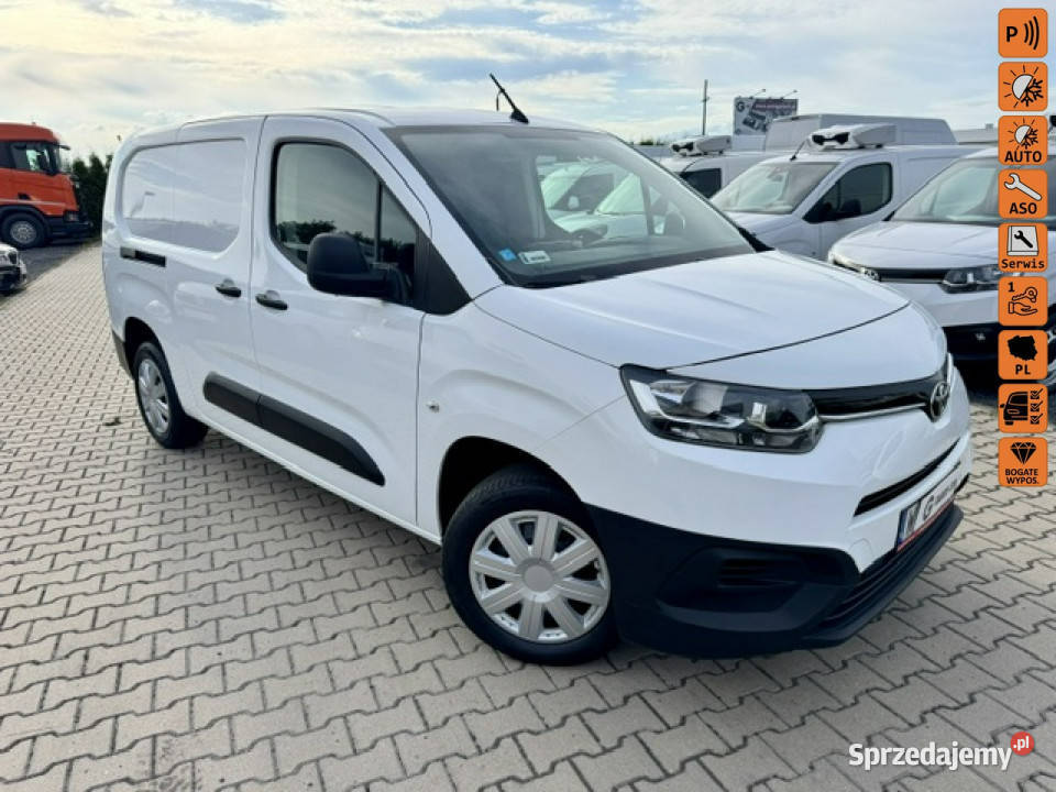 Toyota Proace City SALON CHŁODNIA MROŻNIA 20stC serwisowany w ASO Leszno