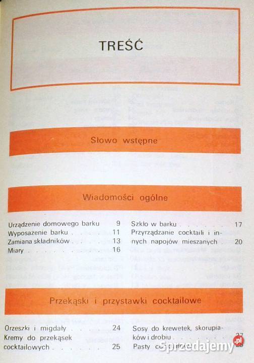 Coctaile i napoje mieszane W Brodziński H