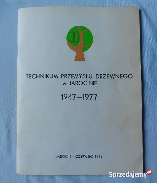 Jednodniówka Technikum Przemysłu Drzewnego w Antykwariat wielkopolskie Koźminek