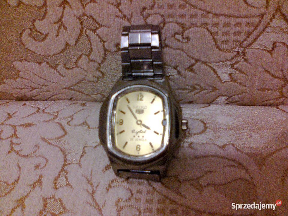 Zegarek SEIKO męski mechanizm nakręcany DO Biżuteria dla Panów Giżycko sprzedam
