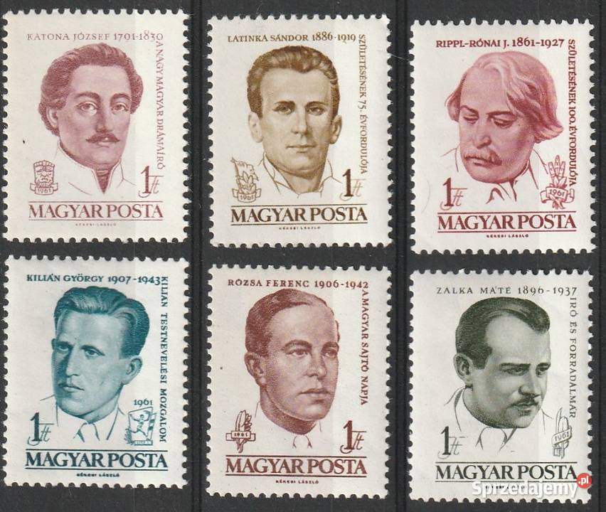 WĘGRY LUDZIE SZTUKI 1961 CZYSTE łódzkie Łódź