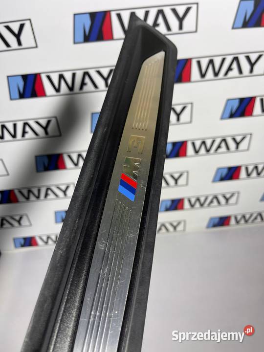 BMW F80 M3 LISTWY NAKŁADKI PROGOWE KOMPLET PRZÓD