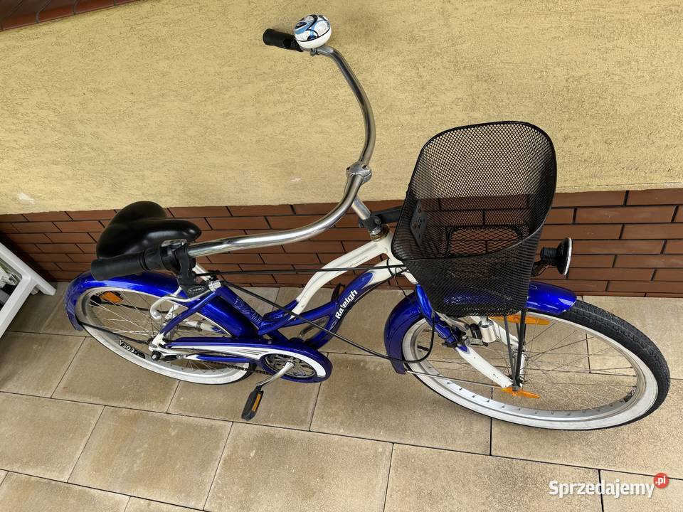 Rower miejski cruiser marki Raleigh damka retro
