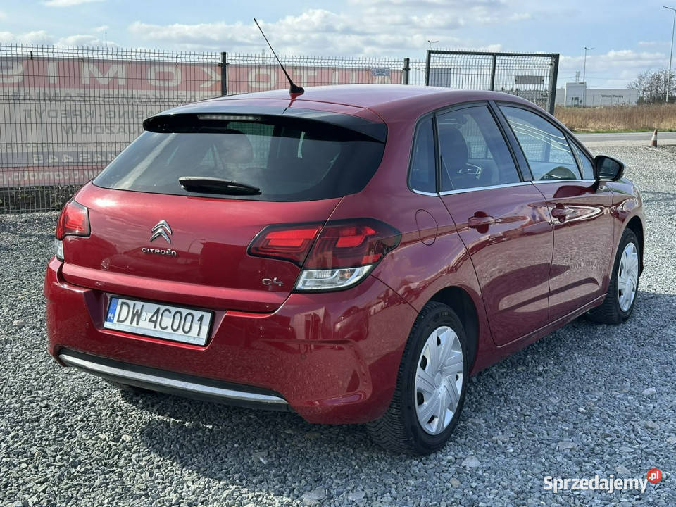 Citroen C4 12i 110 20152016 Salon 123 dolnośląskie sprzedam